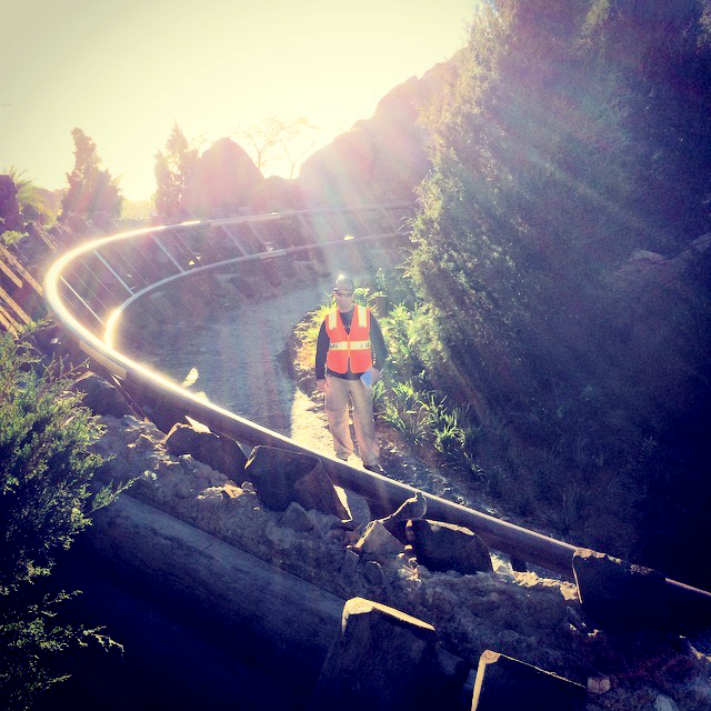 Disney Imagineer on Seven Dwarfs Mine Train Rollercoaster