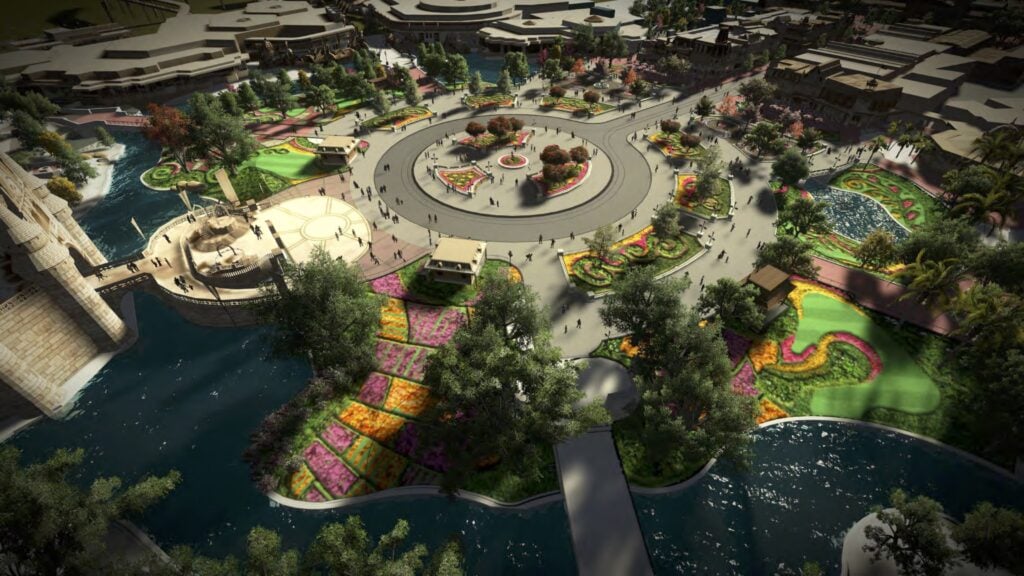 MK Hub Concept Aerial