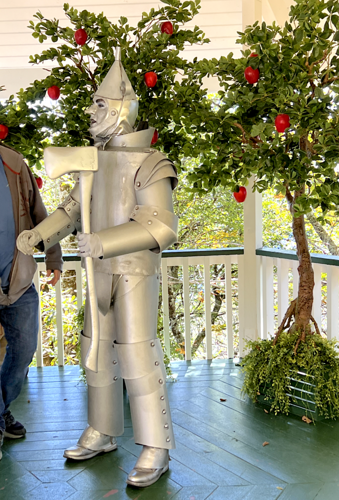 Land of Oz Theme Park Tin Man Meet and Greet